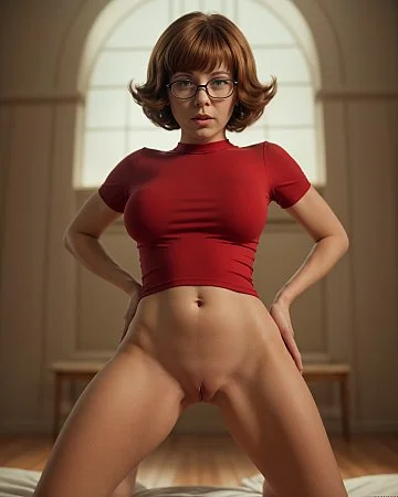 Velma from Scooby Doo enjoys everyone